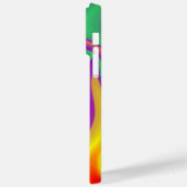 カラー魔法抽象芸術3Dレインボワート Case-Mate iPhoneケース (裏面 / 左)