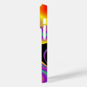 カラー魔法抽象芸術3Dレインボワート Case-Mate iPhoneケース (裏面 / 左)