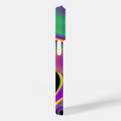 カラー魔法抽象芸術3Dレインボワート Case-Mate iPhoneケース (裏面 / 右)