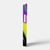 カラー魔法抽象芸術3Dレインボワート Case-Mate iPhoneケース (裏面 / 右)