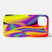 カラー魔法抽象芸術3Dレインボワート Case-Mate iPhoneケース (裏面 (横))