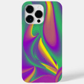 カラー魔法抽象芸術3Dレインボワート Case-Mate iPhoneケース (裏面)