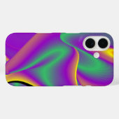 カラー魔法抽象芸術3Dレインボワート Case-Mate iPhoneケース (裏面 (横))