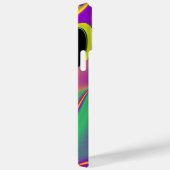 カラー魔法抽象芸術3Dレインボワート Case-Mate iPhoneケース (裏面 / 右)