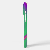カラー魔法抽象芸術3Dレインボワート Case-Mate iPhoneケース (裏面 / 左)