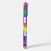 カラー魔法抽象芸術3Dレインボワート Case-Mate iPhoneケース (裏面 / 右)