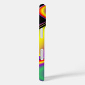 カラー魔法抽象芸術3Dレインボワート Case-Mate iPhoneケース (裏面 / 右)