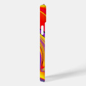 カラー魔法抽象芸術3Dレインボワート Case-Mate iPhoneケース (裏面 / 右)