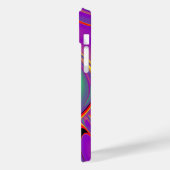 カラー魔法抽象芸術3Dレインボワート Case-Mate iPhoneケース (裏面 / 左)