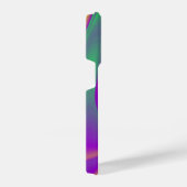 カラー魔法抽象芸術3Dレインボワート iPhoneケース (右側面)