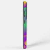 カラー魔法抽象芸術3Dレインボワート SAMSUNG GALAXYケース (右側面)