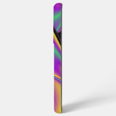 カラー魔法抽象芸術3Dレインボワート SAMSUNG GALAXYケース (裏面横)