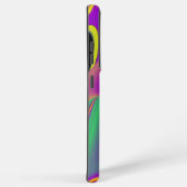 カラー魔法抽象芸術3Dレインボワート SAMSUNG GALAXYケース (右側面)