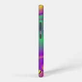 カラー魔法抽象芸術3Dレインボワート SAMSUNG GALAXYケース (右側面)