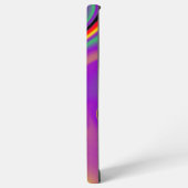 カラー魔法抽象芸術3Dレインボワート SAMSUNG GALAXYケース (左側面)