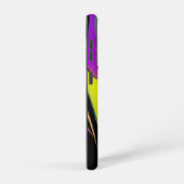 カラー魔法抽象芸術3Dレインボワート SAMSUNG GALAXYケース (右側面)