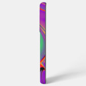 カラー魔法抽象芸術3Dレインボワート SAMSUNG GALAXYケース (左側面)