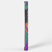 カラー魔法抽象芸術3Dレインボワート SAMSUNG GALAXYケース (右側面)