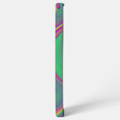 カラー魔法抽象芸術3Dレインボワート SAMSUNG GALAXYケース (左側面)