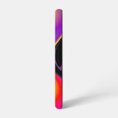 カラー魔法抽象芸術3Dレインボワート SAMSUNG GALAXYケース (左側面)