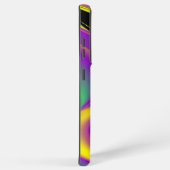 カラー魔法抽象芸術3Dレインボワート SAMSUNG GALAXYケース (右側面)