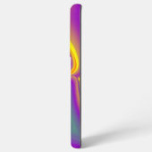 カラー魔法抽象芸術3Dレインボワート SAMSUNG GALAXYケース (左側面)