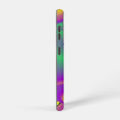 カラー魔法抽象芸術3Dレインボワート SAMSUNG GALAXYケース (右側面)