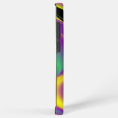 カラー魔法抽象芸術3Dレインボワート SAMSUNG GALAXYケース (右側面)