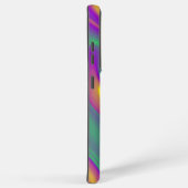 カラー魔法抽象芸術3Dレインボワート SAMSUNG GALAXYケース (右側面)