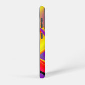 カラー魔法抽象芸術3Dレインボワート SAMSUNG GALAXYケース (右側面)