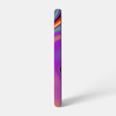 カラー魔法抽象芸術3Dレインボワート SAMSUNG GALAXYケース (左側面)