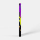 カラー魔法抽象芸術3Dレインボワート SAMSUNG GALAXYケース (右側面)