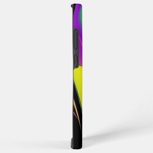 カラー魔法抽象芸術3Dレインボワート SAMSUNG GALAXYケース (右側面)