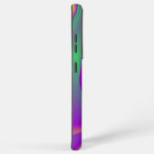 カラー魔法抽象芸術3Dレインボワート SAMSUNG GALAXYケース (右側面)