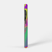 カラー魔法抽象芸術3Dレインボワート SAMSUNG GALAXYケース (右側面)