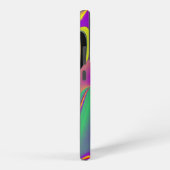 カラー魔法抽象芸術3Dレインボワート SAMSUNG GALAXYケース (右側面)