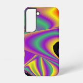 カラー魔法抽象芸術3Dレインボワート SAMSUNG GALAXYケース (裏面)