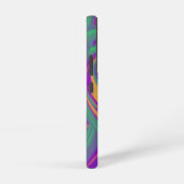 カラー魔法抽象芸術3Dレインボワート SAMSUNG GALAXYケース (右側面)