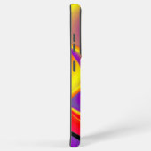 カラー魔法抽象芸術3Dレインボワート SAMSUNG GALAXYケース (右側面)