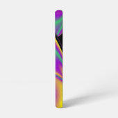 カラー魔法抽象芸術3Dレインボワート SAMSUNG GALAXYケース (左側面)