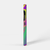 カラー魔法抽象芸術3Dレインボワート SAMSUNG GALAXYケース (右側面)