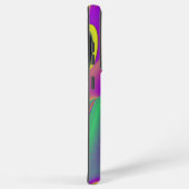 カラー魔法抽象芸術3Dレインボワート SAMSUNG GALAXYケース (右側面)