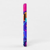 カラー鮮やかアートの爆発のスプラッシュ Case-Mate iPhoneケース (裏面/右)