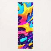 カラー鮮やかカオスアート ヨガマット (正面)