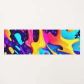 カラー鮮やかカオスアート ヨガマット (正面(横))