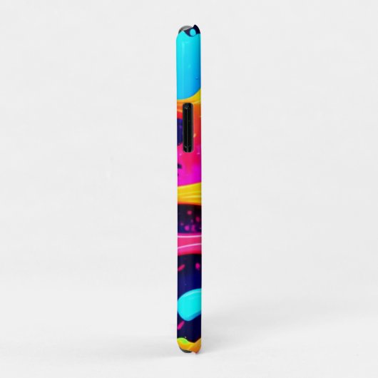 カラー鮮やかカオスアート Case-Mate iPhoneケース (裏面/右)