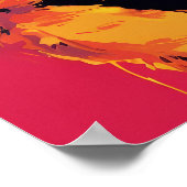 カラー鮮やかコアラベアーズアート ポスター (角)