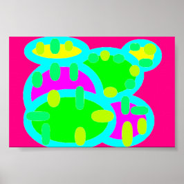 カラー鮮やかスクー子供へス子供部屋寝室 ポスター