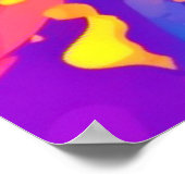 カラー鮮やかスパッタ ポスター (角)