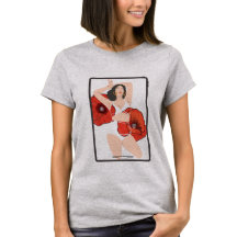 「カラー鮮やかスプラッシュ女子Tシャツトレンディーカソール